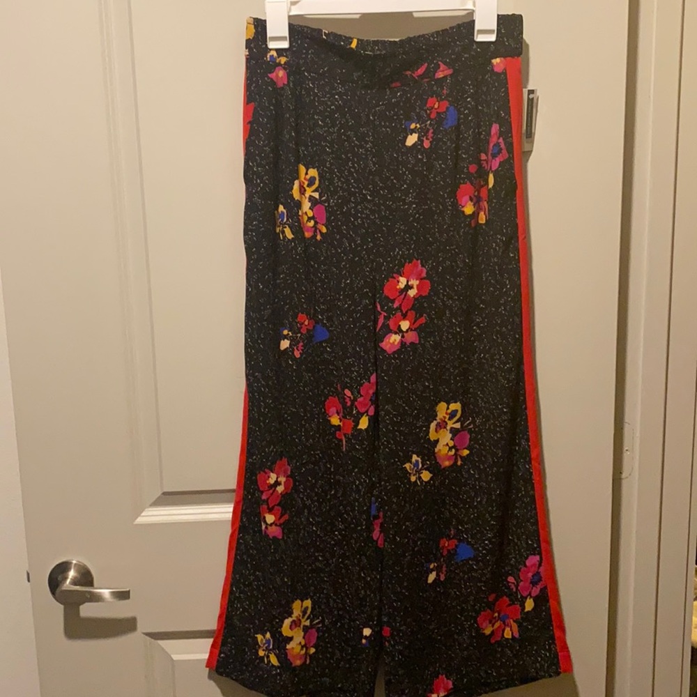 BP. Wide leg printed pants